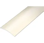 NOVÁK Přechodová lišta oblá 40mm lakovaná béžová samolepící, 0,9m AAPAE B4000-SK/0,9/RAL1013M