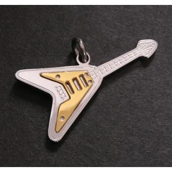 Přívěsek Kytara - ocelový přívěsek - varianta 4