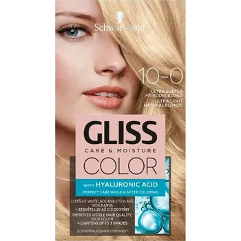 Schwarzkopf Gliss Color 60 ml, 10-0 ultra světlá přírodní blond