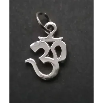 Přívěsek Symbol ÓM - stříbrný přívěsek