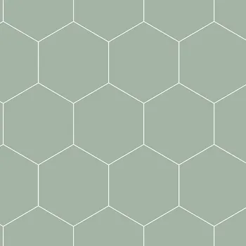 Tapeta Zelená vliesová tapeta, geometrický vzor 139227, Art Deco, Esta