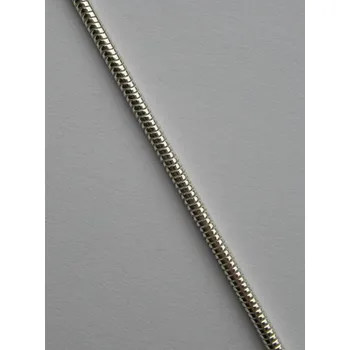 Řetízek Silnější kulatý stříbrný řetízek - délka 50cm