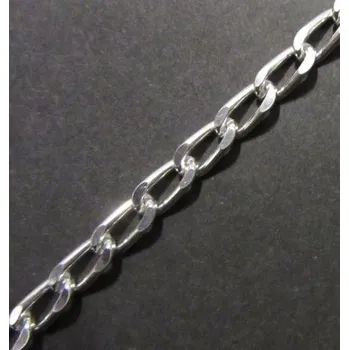 Řetízek Řetízek - pancíř podelší oválky - 19cm