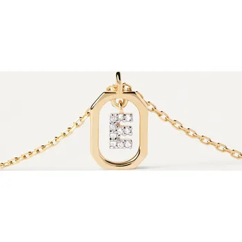 Šperk PDPAOLA Náhrdelník s písmenem E