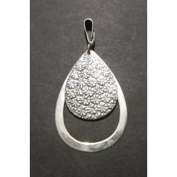 Přívěsek Kapkoid ze dvou částí - stříbrný přívěsek