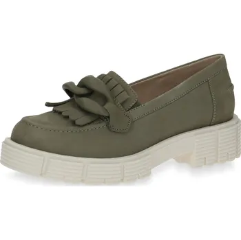 Dámské polobotky DÁMSKÉ POLOBOTKY CAPRICE 9-24757-20 730 ZELENÁ Barva: Zelená, Velikost: 41