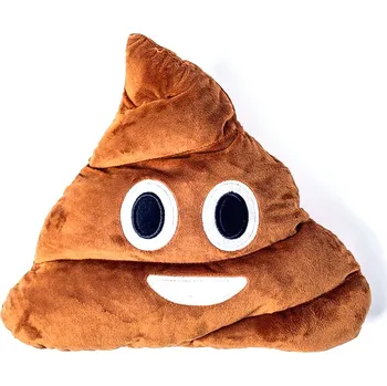 Dekorativní polštářek Vtipný polštářek hovínko 39x31cm