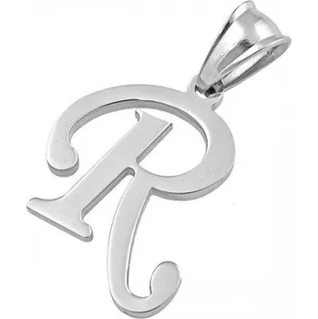 Přívěsek Písmeno R - ocelový přívěsek