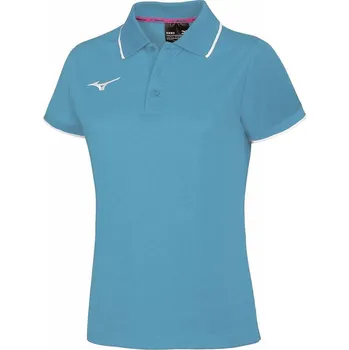 Dámské tričko Dámské tričko Wom Mizuno Polo/Sky/White Velikost: L