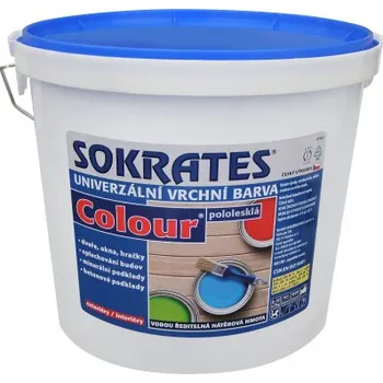 Lak na dřevo Sokrates COLOUR 0260 2kg tm.hnědá 20800260