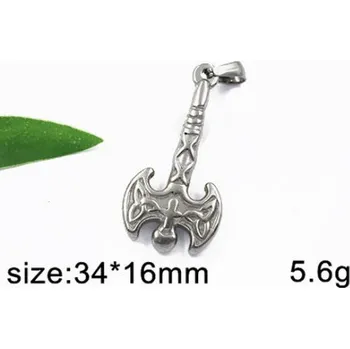 Přívěsek Sekyra - 34x16mm - ocelový přívěsek