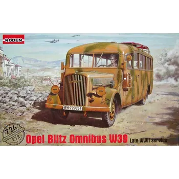 Plastikový model 1:72 Opel Blitz Omnibus W39 (Late WWII Service)