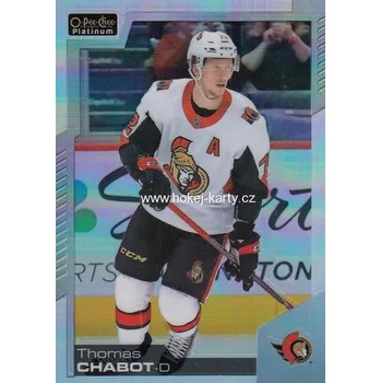 Karetní hra paralel karta THOMAS CHABOT 20-21 OPC Platinum Rainbow číslo 74