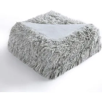 deka Horimote Home Deka z umělé kožešiny 127 x 152 cm šedá