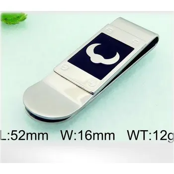 Spona na peníze Ocelová spona na peníze s motivem netopýra