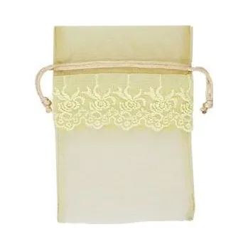 Dárková taška Dárkový sáček - ve žluté barvě