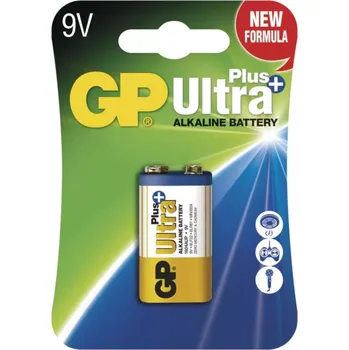 Článková baterie EMOS Alkalická baterie GP Ultra Plus 9V (6LF22), 1 ks