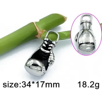 Přívěsek Boxerka 34x17mm - ocelový přívěsek