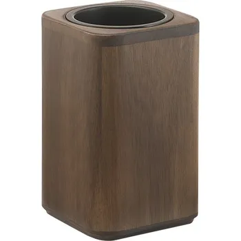 Držák na kartáček Gedy DAFNE sklenka na postavení, bambus