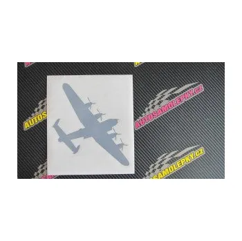 Polep vozidla SAMOLEPKA Letadlo 022 pravá bombarder Lancaster (10 - červená) NA AUTO, NÁLEPKA, FÓLIE, POLEP, TUNING, VLASTNÍ TEXT, TISK, AUTOSAMOLEPKY.cz, POLEPY, OBRÁZEK, LOGO, SAMOLEPKY