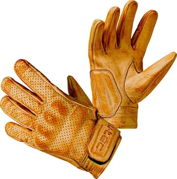 Moto rukavice W-Tec Modko žluté S