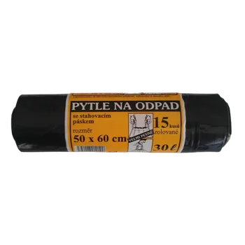 Pytle na odpadky Bezdoteku Odpadkový pytel 30L 50x60 cm 15 ks