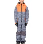 686 kombinéza - Boys Shazam One-Piece Charcoal Camo Clrblk (CHCM)