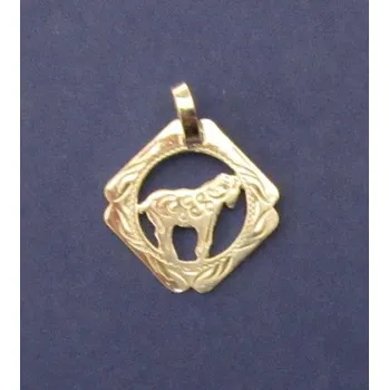 Přívěsek Znamení - Skopec (v kosočtverci) - stříbrný přívěsek