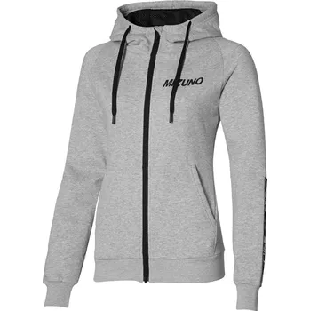 Dámský kabát Dámská sportovní bunda Mizuno Katakana Sweat Jacket/Gray Velikost: XS
