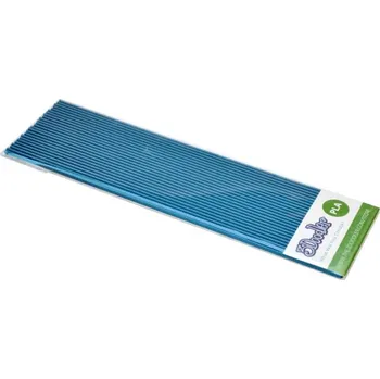 Počítačové příslušenství 3Doodler Filament 25ks, 25cm - Single color PLA pack - Blue Steel