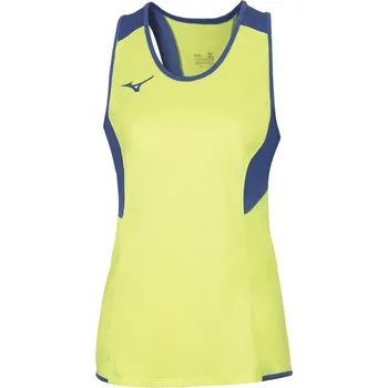 Dětské sportovní tílko Mizuno Authentic Singlet Jr/Yellow Fluo/Royal Velikost: 140