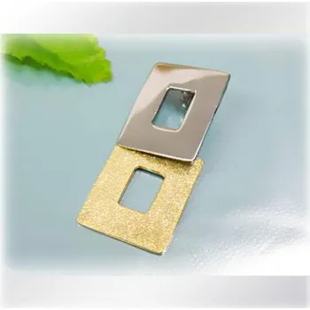 Přívěsek Ocelový přívěsek dva obdélníky