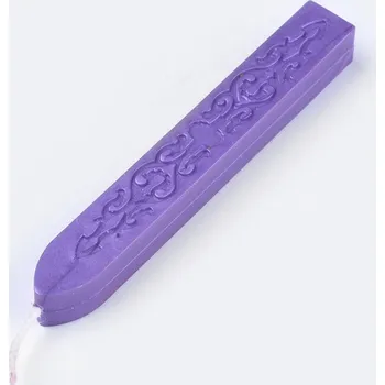 Pečeť Pečetní vosk s knotem, fialová, 1ks