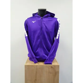 Pánská mikina Pánská sportovní mikina Mizuno Nara Training FZ Hoodie M / Purple Velikost: XL