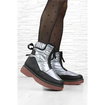 Dámská zimní obuv Cabin Šedé dámské sněhule HB088-3G Velikost: 40