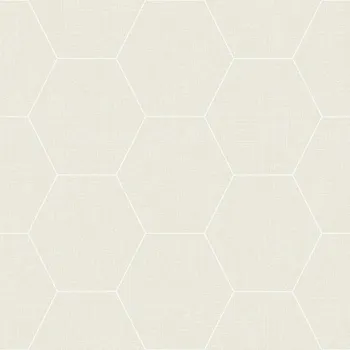 Tapeta Geometrická vliesová tapeta na zeď, hexagony 148749, Blush, Esta Home