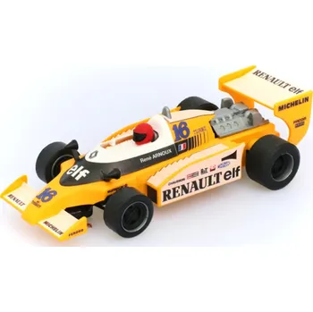 auto na autodráhu Renault RE-20 Turbo - Starovní čílo 16 - Za volantem vozu René Arnoux