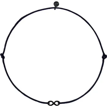 Náramek Náramek černé infinity
