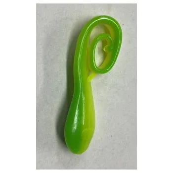 Umělá nástraha BERKLEY - Gumová nástraha POWERBAIT BUNGEE LEECH GREEN/CHART 8cm 1ks