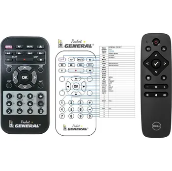 Dálkový ovladač General DELL C5519Q, C5517H, C7017T, C7016H, E5515H - náhradní dálkový ovladač