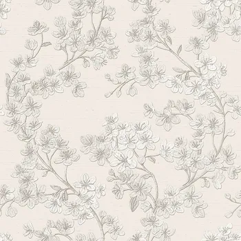 Tapeta Luxusní krémová tapeta na zeď květiny GR322201, Grace, Design ID