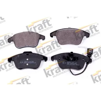 Brzdová destička Sada brzdových destiček, kotoučová brzda KRAFT AUTOMOTIVE 6000588