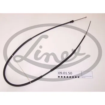 Lanko parkovací brzdy Tazne lanko, provozni brzda, , 4745P5, 4745P6, 9633826780, LINEX, 09.01.50