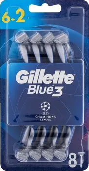 Holítko Gillette Blue3 Champions League 8 ks