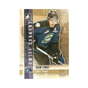 Sběratelská karetní hra řadová karta ADAM LOWRY 11-12 Heroes and Prospects číslo 66