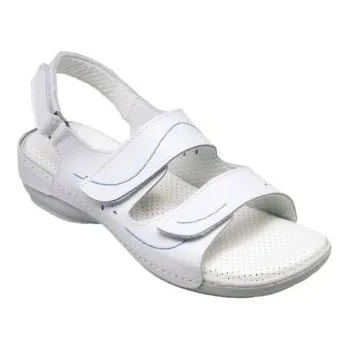 Dámská zdravotní obuv N/124/2/10 BÍLÁ Barva: Bílá, Velikost: 41, Stélka: Kožená