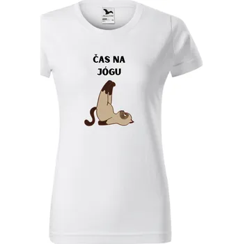 Dámské tričko - Čas na jógu Velikost: 3XL
