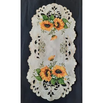 ubrus UBRUS vyšívaný 70 x 35 Slunečnice 02