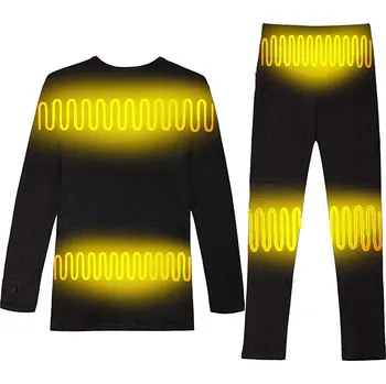 Bezdoteku Vyhřívané termoprádlo Savior pánské černé vel. XXL