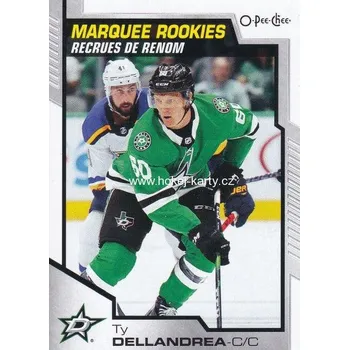 Sběratelská karetní hra insert RC karta TY DELLANDREA 20-21 OPC Update Marquee Rookies číslo 632